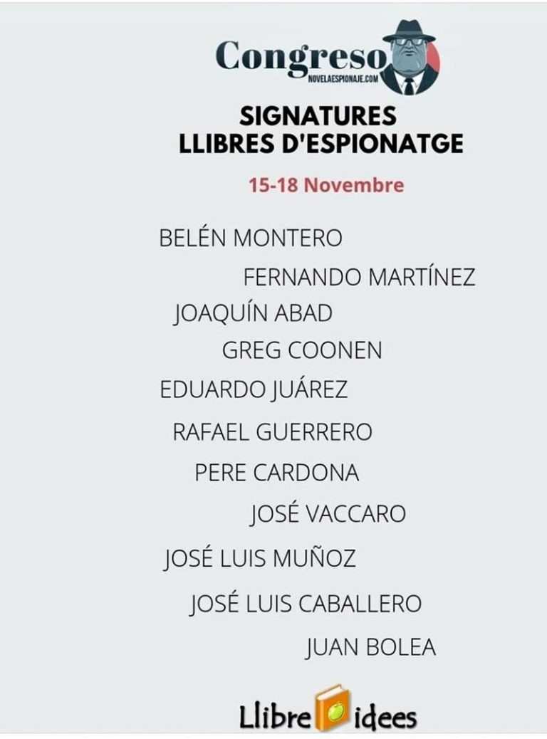 Congreso de Autores de Novelas de Espías de Europa