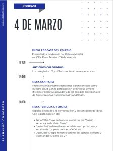 Congreso Anual Colegio Oficial de Detectives Privados de la Comunidad Valenciana