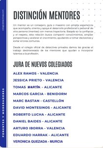 Congreso Anual Colegio Oficial Detectives Privados Comunidad Valenciana