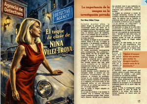 "El toque de clase de Nina Vélez-Troya" en la revista de la APDPE