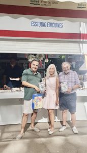 César Martín Polvorinos, Nina Vélez-Troya y Pepe Pimentel